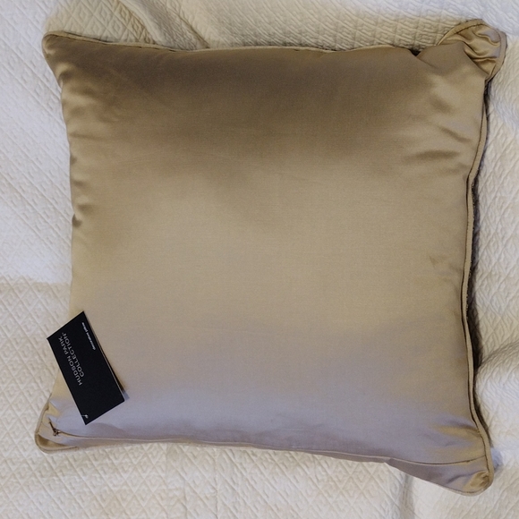 Hudson Park Collection Speckle Ombré Beaded Square Decorative Pillow - Picture 3 of 7